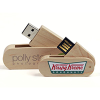 Wooden Card USB Pen Drives
